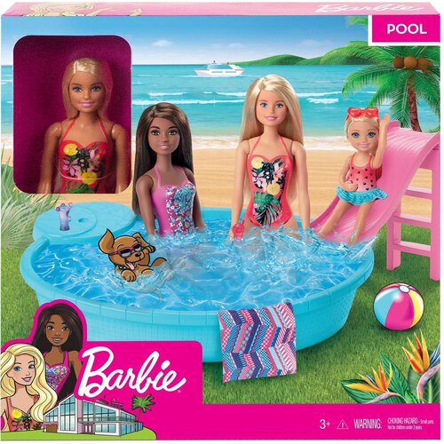 Lalka Barbie Basen GHL91
