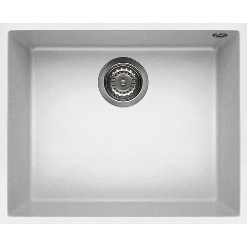 Zlewozmywak ELLECI Quadra 105 BSO G68 Bianco
