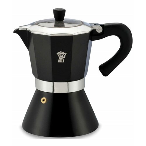 Kawiarka PEZZETTI Bellexpress Nero 3 TZ Czarny 150 ml