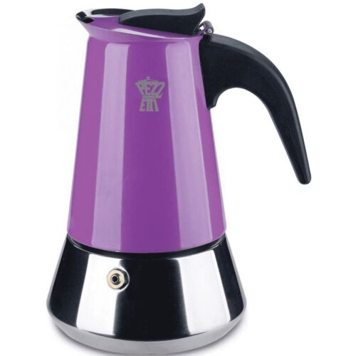 Kawiarka PEZZETTI Steelexpress 4 TZ Fioletowy 200 ml