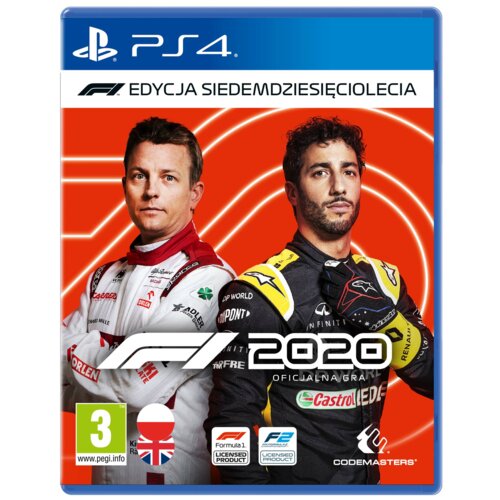 F1 2020 - Edycja Siedemdziesięciolecia Gra PS4 (Kompatybilna z PS5)