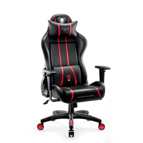 Fotel DIABLO CHAIRS X-One 2.0 (L) Czarno-czerwony