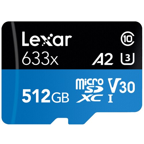Karta pamięci LEXAR 633x microSDXC 512GB