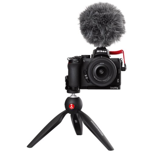 Aparat NIKON Z50 Vlogger Kit Czarny + Obiektyw Nikkor Z DX 16-50 mm f/3.5-6.3 VR