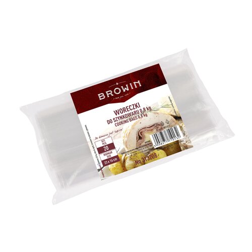 Woreczki foliowe do szynkowaru BROWIN 0,8kg 20szt 313208