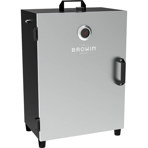 Wędzarnia BROWIN 330260 z termometrem 49.7 cm x 34.8 cm x 72 cm Czarno-srebrny