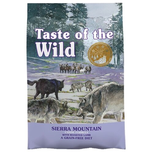 Karma dla psa TASTE OF THE WILD Sierra Mountain Jagnięcina 12.2 kg
