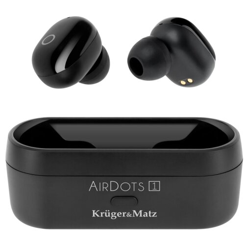 Słuchawki dokanałowe KRÜGER&MATZ Air Dots 1 Czarny