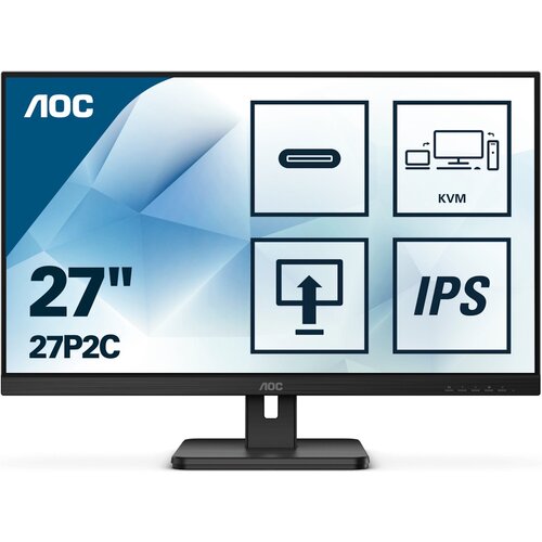 Monitor AOC 27P2C 27" 1920x1080px IPS 4 ms
