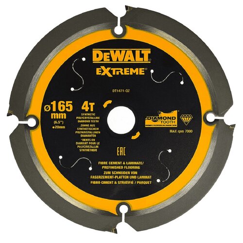 Tarcza do cięcia DEWALT DT1471-QZ 165 mm