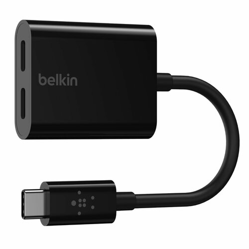 Adapter USB Typ-C - 2x USB Typ-C BELKIN F7U081BTBLK