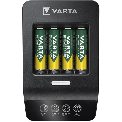 Ładowarka VARTA LCD Ultra Fast Charger+ do akumulatorów AA/AAA