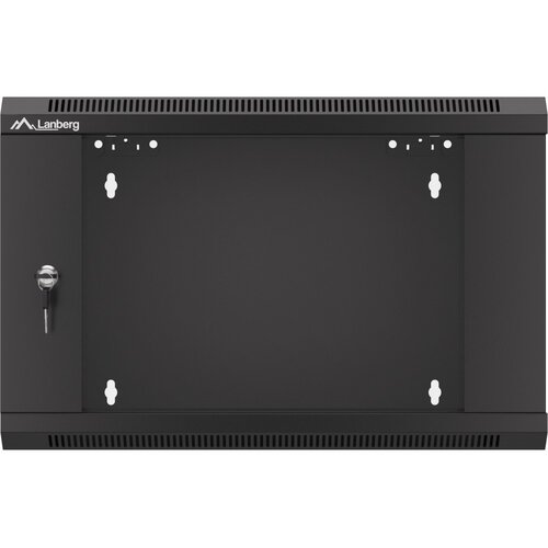 Szafa RACK LANBERG 19" 6U WFFA-5606-10B 570 x 600 mm, Wisząca Czarny