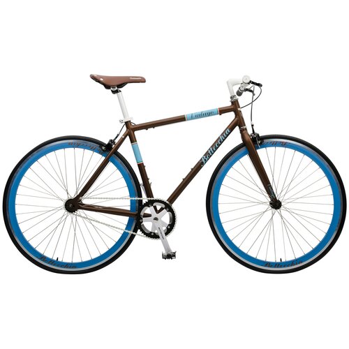 Rower szosowy BOTTECCHIA Vintage M20 28 cali męski Brązowy mat