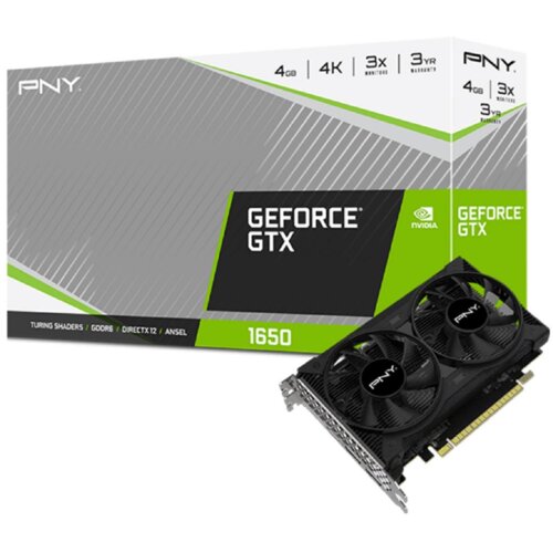 Karta graficzna PNY GeForce GTX 1650 Dual Fan 4GB