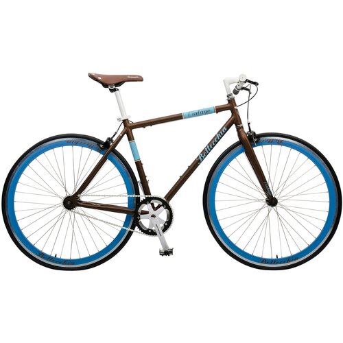 Rower szosowy BOTTECCHIA Vintage M21 28 cali męski Brązowy mat