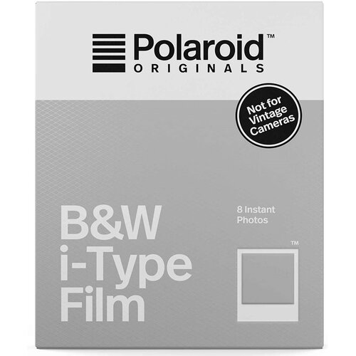 Wkłady do aparatu POLAROID B&W i-Type Film 8 arkuszy