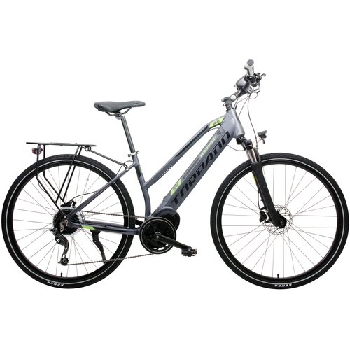 Rower elektryczny TORPADO Dafne D17 28 cali damski Grafitowy mat