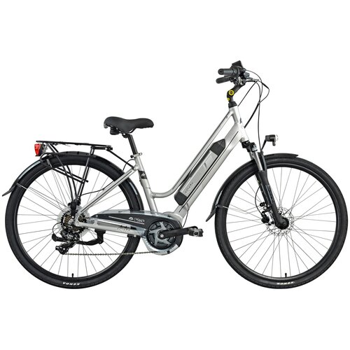 Rower elektryczny ESPERIA Agata D17 28 cali damski Szary mat