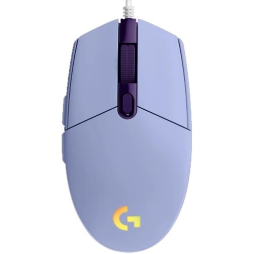 Mysz LOGITECH G102 Lightsync Liliowy