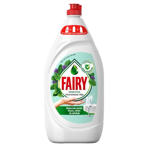 Płyn do mycia naczyń FAIRY Sensitive Drzewo herbaciane z miętą 1350 ml