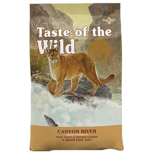 Karma dla kota TASTE OF THE WILD Canyon River Pstrąg i łosoś 6.6 kg