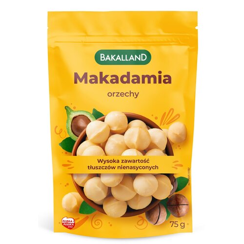 Orzechy makadamia BAKALLAND (75 g)