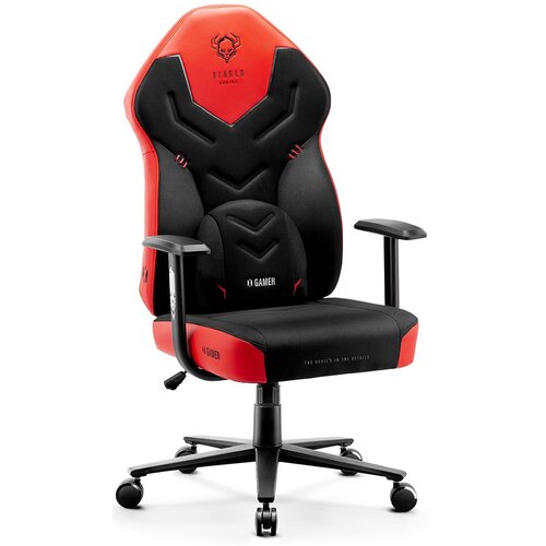 Fotel DIABLO CHAIRS X-Gamer 2.0 (L) Czarno-czerwony