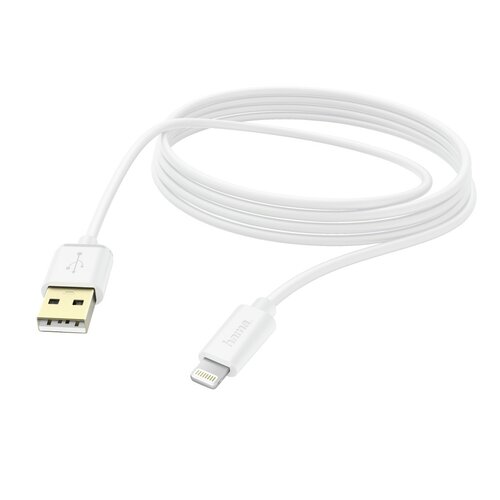 Kabel USB - Lightning HAMA 3 m Biały