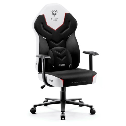 Fotel DIABLO CHAIRS X-Gamer 2.0 (L) Czarno-biały