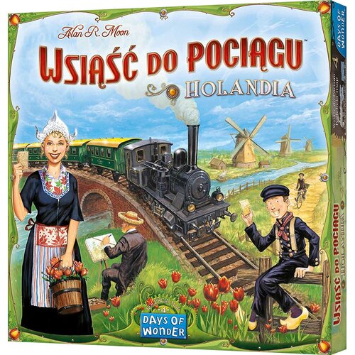 Gra planszowa REBEL Wsiąść do Pociągu Holandia