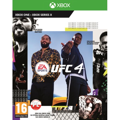 UFC 4 Gra XBOX ONE (Kompatybilna z Xbox Series X)