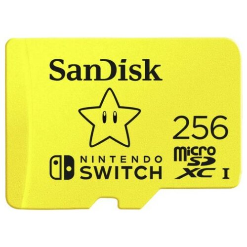 Karta pamięci SANDISK 256GB microSDXC do Nintendo Switch