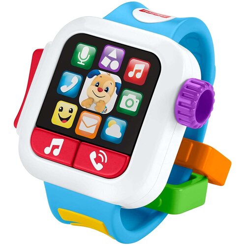 Zabawka edukacyjna FISHER PRICE Ucz się i śmiej! Smartwatch Szczeniaczka Czas na naukę GMM43