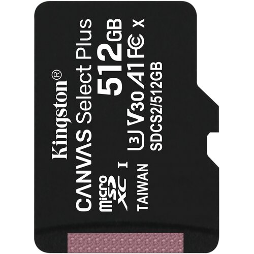 Karta pamięci KINGSTON Canvas Select Plus microSDXC 512GB
