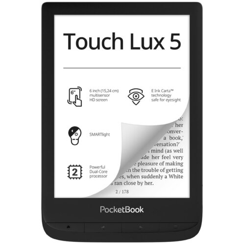 Czytnik E-Booków POCKETBOOK 628 Touch Lux 5 Czarny