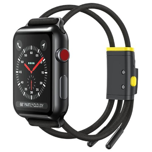 Pasek BASEUS do Apple Watch Szaro-żółty