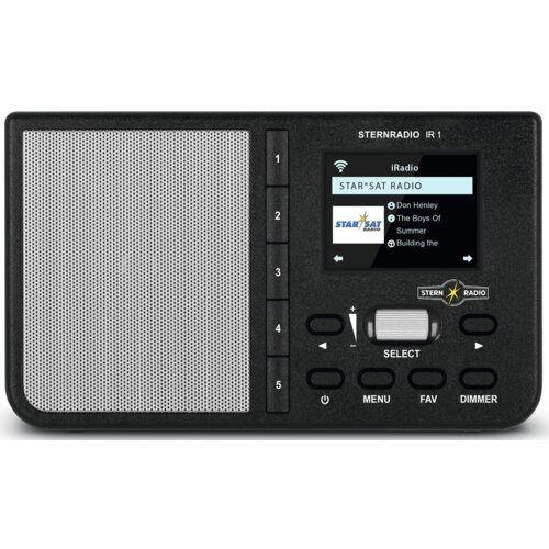 Radio internetowe TECHNISAT Sternradio IR 1 Czarny