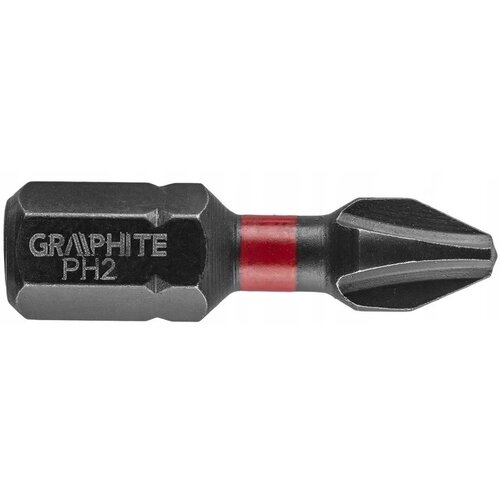 Bity udarowe GRAPHITE 56H531 25 mm PH2 (20 szt.)