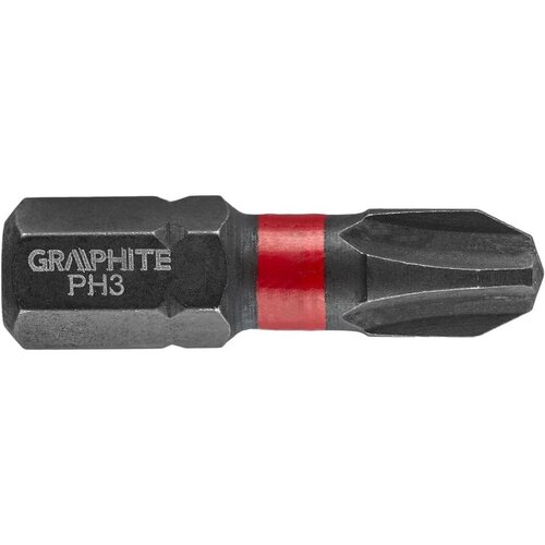 Bity udarowe GRAPHITE 56H532 25 mm PH3 (20 szt.)