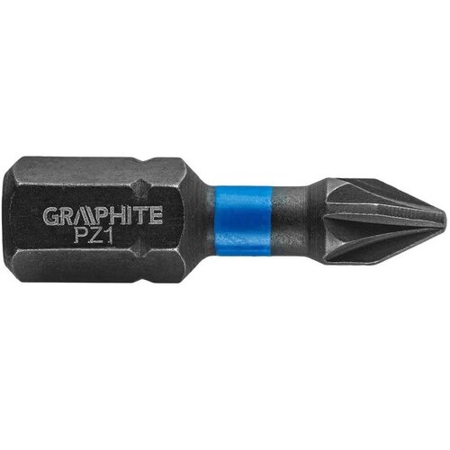 Bity udarowe GRAPHITE 56H533 25 mm PZ1 (20 szt.)