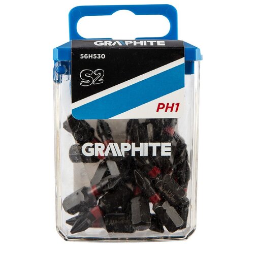 Bity udarowe GRAPHITE 56H530 PH1 x 25 mm 20 szt.
