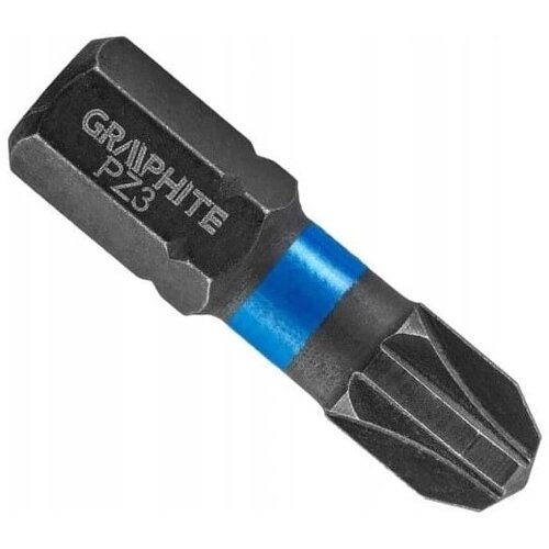 Bity udarowe GRAPHITE 56H535 25 mm PZ3 (20 szt.)