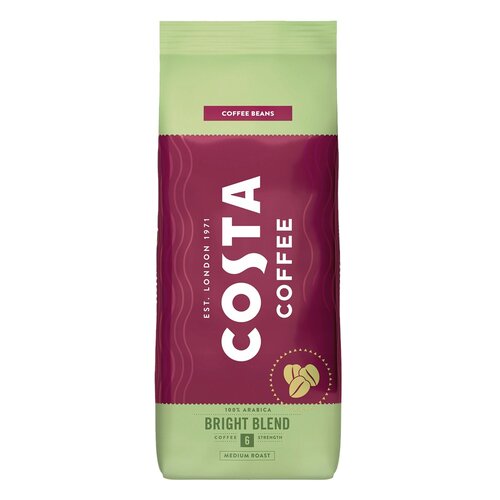 Kawa ziarnista COSTA COFFEE Bright Blend Arabica 1 kg