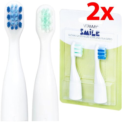 Oryginalna końcówka szczoteczki VITAMMY Smile TOW012153 (2 szt.) (Dla dzieci powyżej 3 lat)