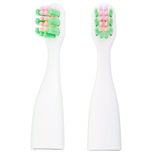 Oryginalna końcówka szczoteczki VITAMMY Tooth Friends Zielono-różowy (2 szt.) (Dla dzieci od 3 roku życia)