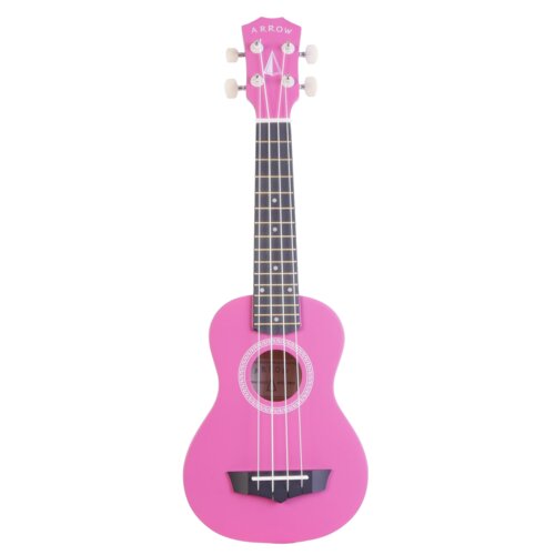 Ukulele ARROW PB10PK Soprano Różowy