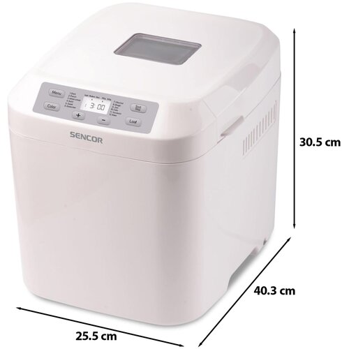Wypiekacz do chleba SENCOR SBR 1040WH (25.5 x 30.5 x 40.3 cm)