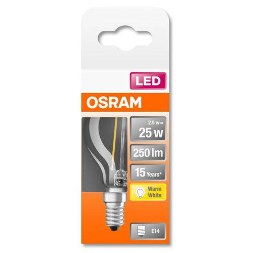 Żarówka LED OSRAM LEDSCLP25 2.5W E14