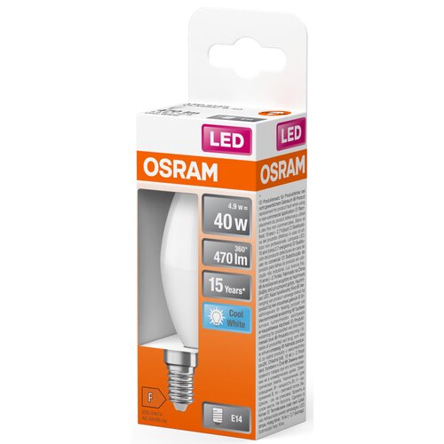 Żarówka LED OSRAM STAR CL B FR 40 NON-DIM 5.5W E14